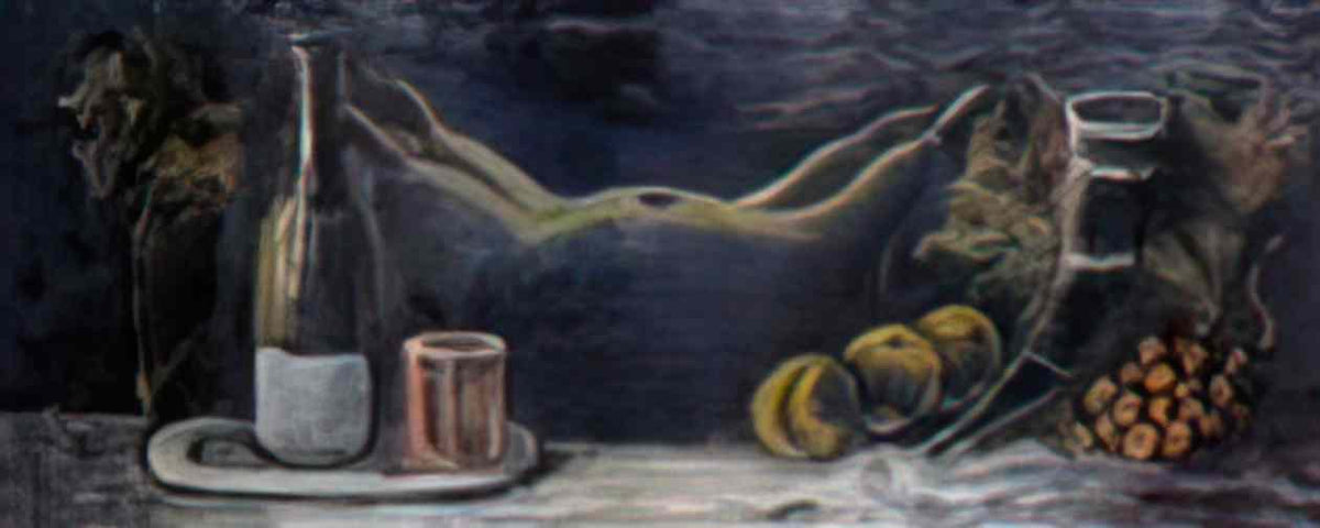 Niko Pirosmani still life 2(1) Art A4 Photo Print