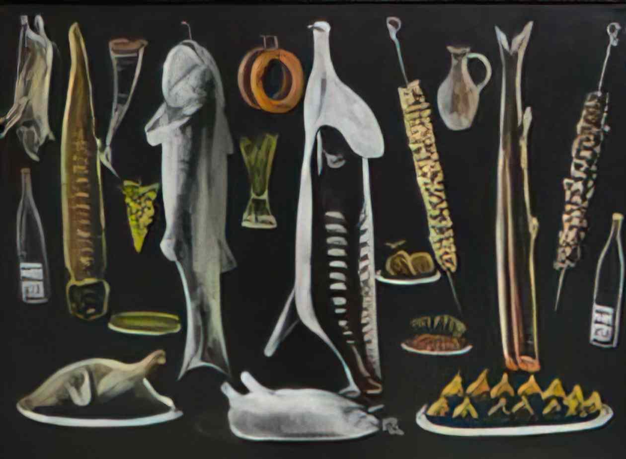 Niko Pirosmani still life(3) Art A4 Photo Print