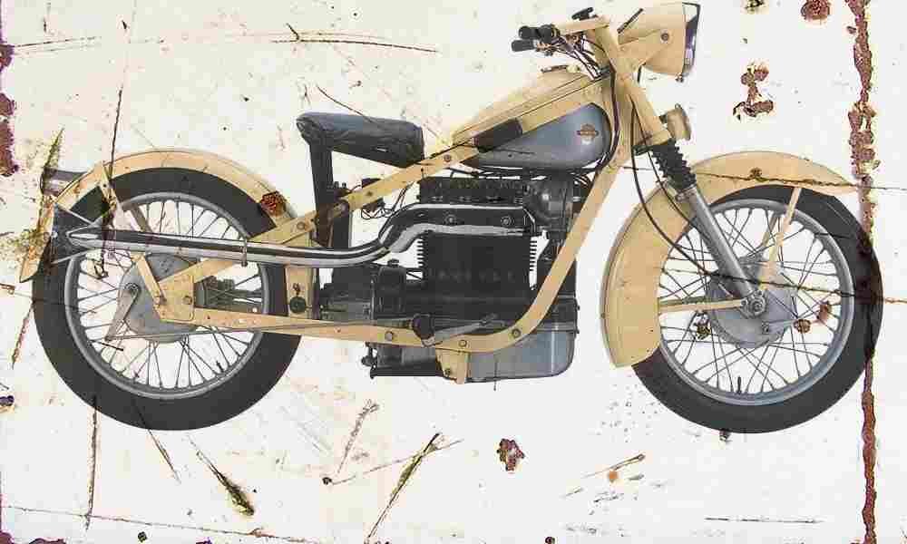 Nimbus 1952 Aged Vintage A4 Photo Print