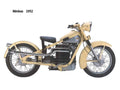Nimbus 1952 motorbike A4 Photo Print
