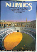 Nimes Vintage Advert A4 Photo Print