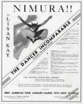 Nimura Lisinsky Dancer Vintage Retro Advert Ads A4 Photo Print