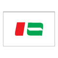 Nishinomiya City Flag N2654 A4 Photo Print
