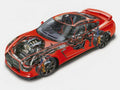 Nissan GT R 2007 cutaway A4 Photo Print