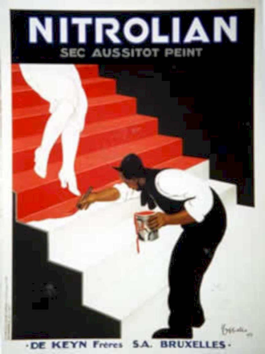 Nitrolian Stairs Poster Vintage Retro Advert Poster A4 Photo Print