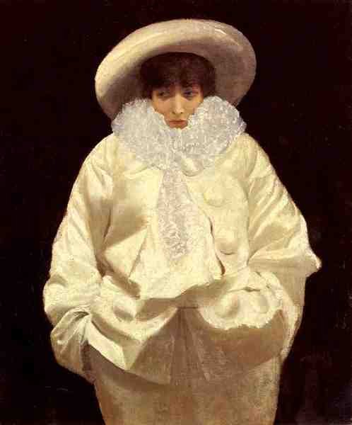 Nittis Giuseppe De Sarah Bernhardt As Pierrot 5 A4 Photo Print