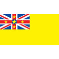 Niue Flag N6985 A4 Photo Print