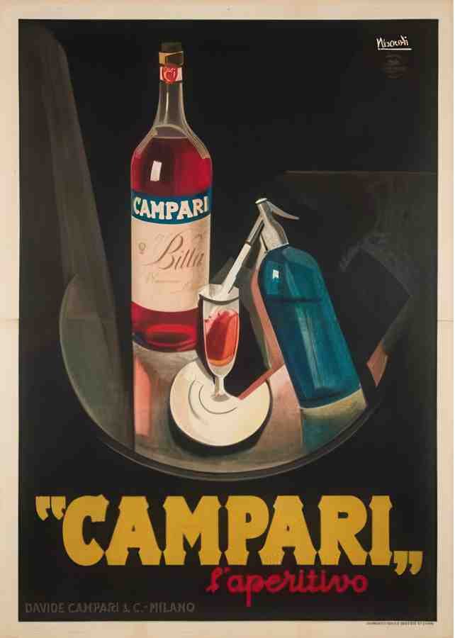 NizzoliBlack Vintage Advert A4 Photo Print