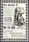 No Bac Cure Vintage Retro Advert Ads A4 Photo Print