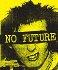 No Future Punk Flyer A4 Photo Print