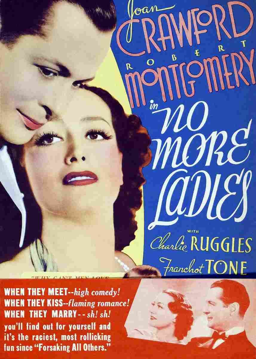 No More Ladies 01  film star poster A4 Photo Print