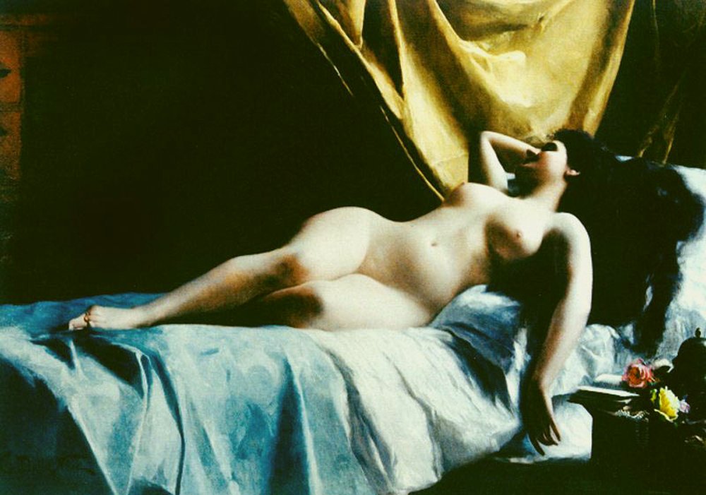 Noce G Dalla Nu feminino Art A4 Photo Print