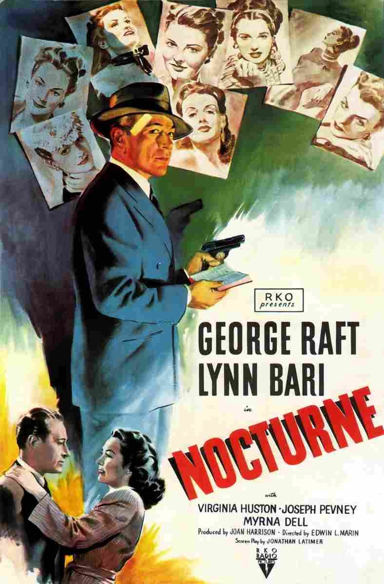 Nocturne 01  film star poster A4 Photo Print