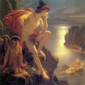 Noel Paton Oberon And The Mermaid Jkam  A4 Photo Print