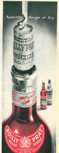 Noilly Prat Liqueur Vintage Retro Advert Poster A4 Photo Print