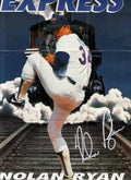 Nolan Ryan Express Vintage Retro Advert Ads A4 Photo Print