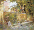 Nono And Madame Lebasque In The Garden A4 Photo Print