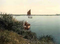 Norfolk Barton Barton Broads Vintage A4 Photo Print