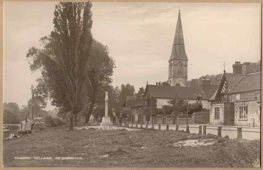 Norfolk England 18621 Vintage A4 Photo Print