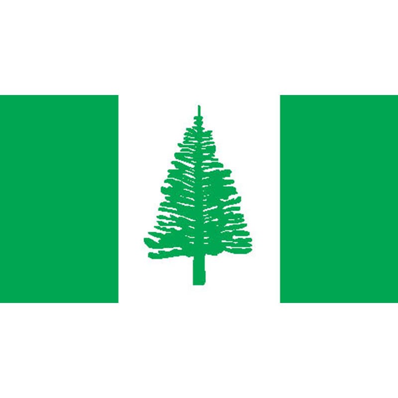Norfolk Island Flag N921 A4 Photo Print