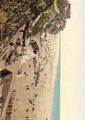 Norfolk Mundesley on Sea Sands West vintage old A4 Photo Print