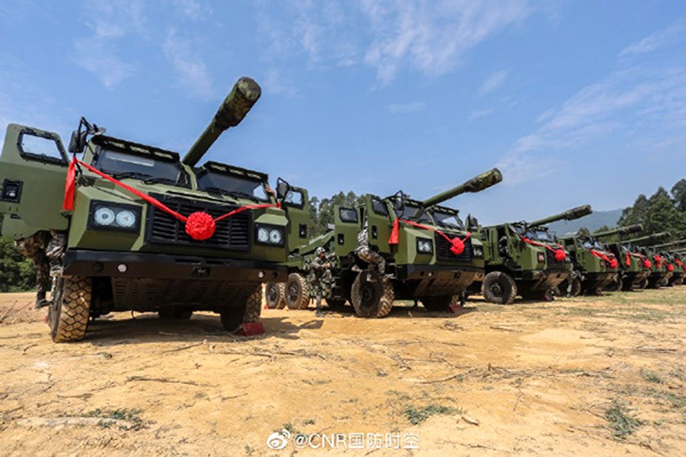 Norinco Pcl181 155mm Self Propelled Gun Carrier Vehicle China A4 Photo Print