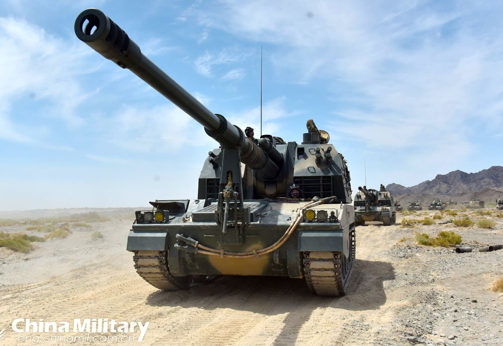 Norinco Plz05 155mm Self Propelled Howitzer Vehicle China 3 A4 Photo Print