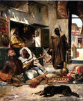 Normal Gyula Tornai An Arms Merchant In Tangiers 1890 A4 Photo Print