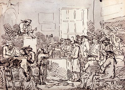 Normal Rowlandson Thomas A Furniture Auction A4 Photo Print