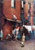 Norman Rockwell homecoming A4 Photo Print