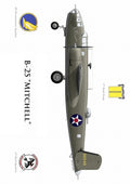 North American B 25B Mitchell A4 Photo Print