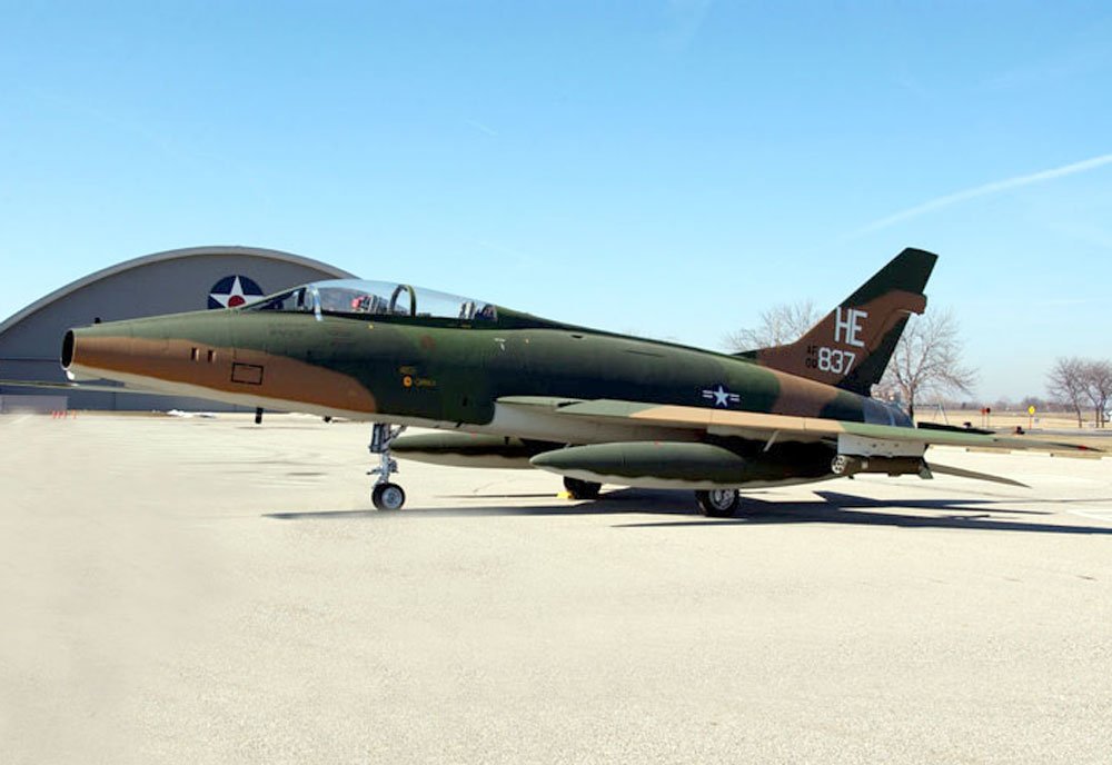North American F100 Super Sabre Supersonic Fighter United States 25 A4 Photo Print
