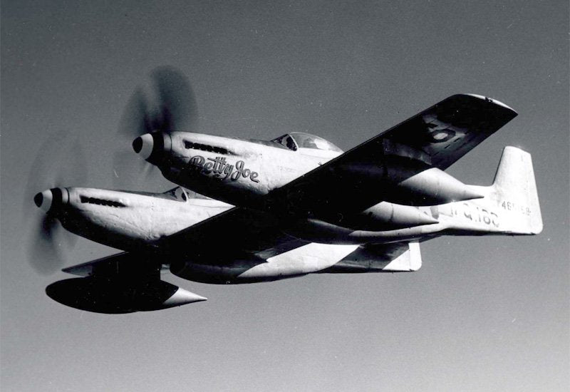 North American F82 Twin Mustang 11 A4 Photo Print