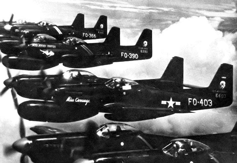 North American F82 Twin Mustang 12 A4 Photo Print