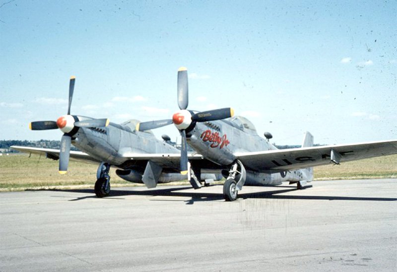 North American F82 Twin Mustang 4 A4 Photo Print