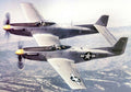 North American F82 Twin Mustang 7 A4 Photo Print