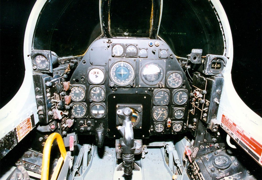 North American F86d Sabre Dog A4 Photo Print