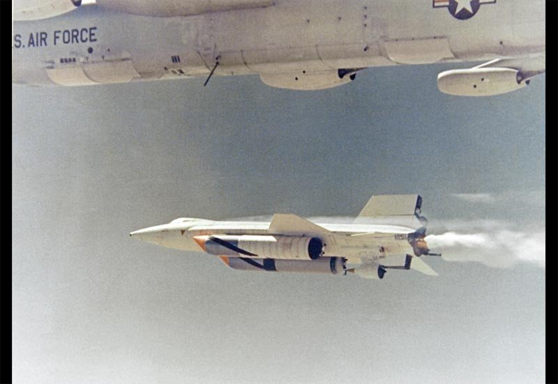 North American X15 10 A4 Photo Print