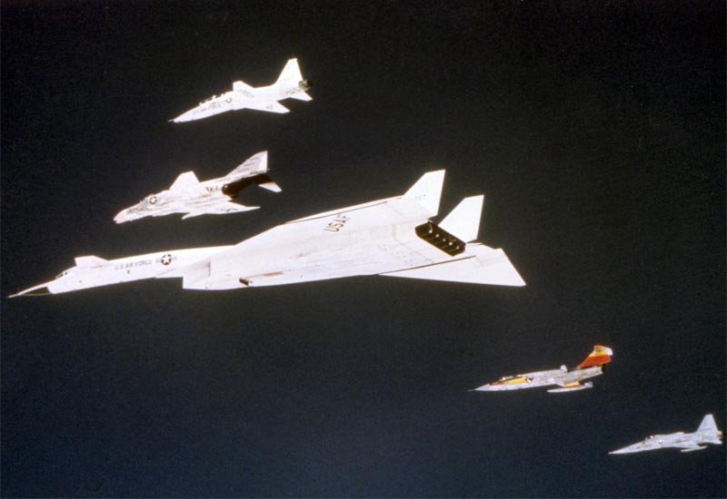 North American Xb70 Valkyrie Supersonic Bomber 10 A4 Photo Print