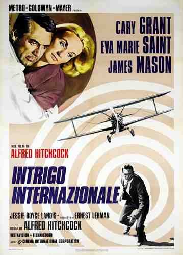  North By Northwest 04 film star poster A4 Photo Print
