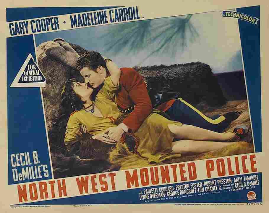 North West Mounted Police 16  film star poster A4 Photo Print