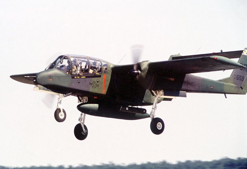 Northamerican Rockwell Ov10 Bronco 13 A4 Photo Print