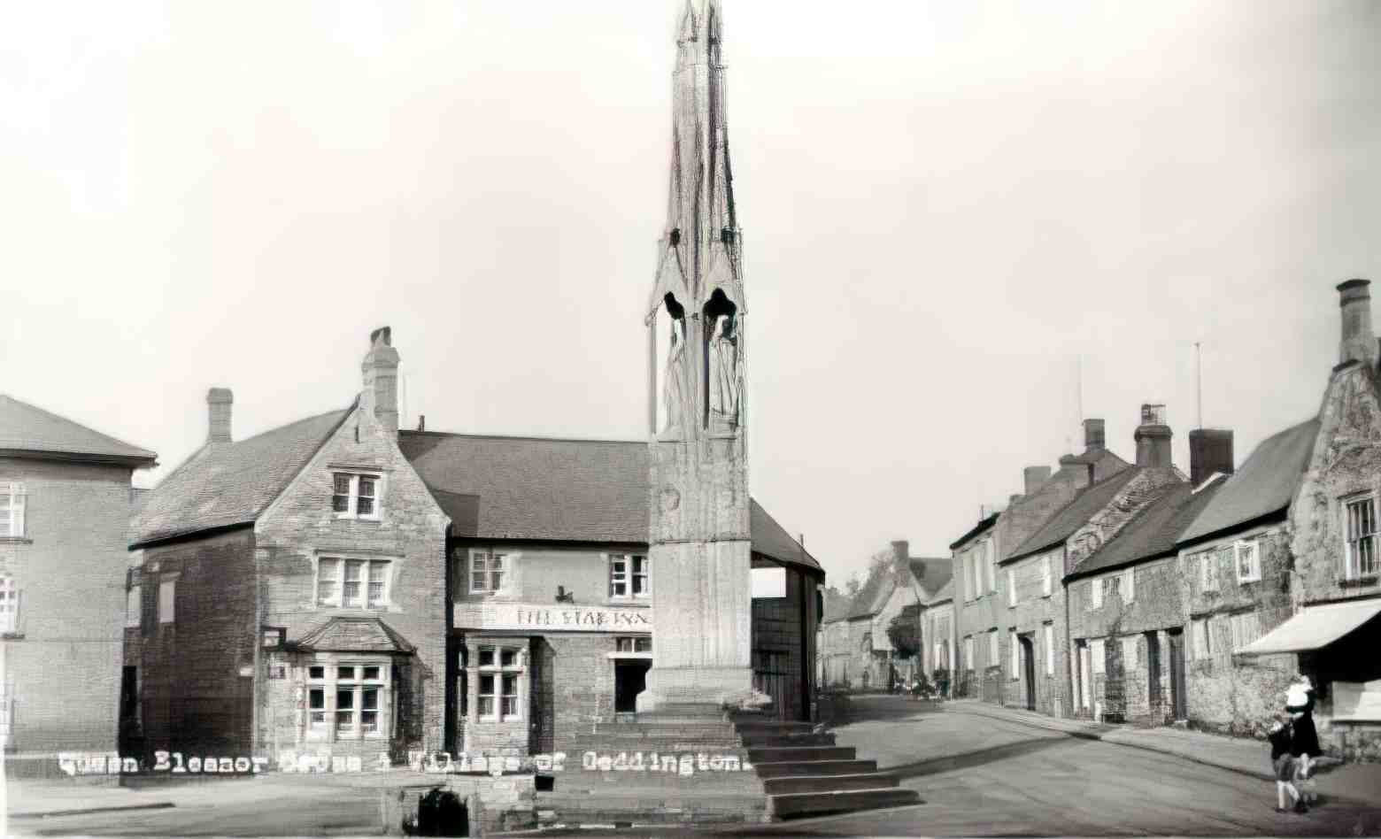 Northamptonshire Geddington Village Vintage A4 Photo Print