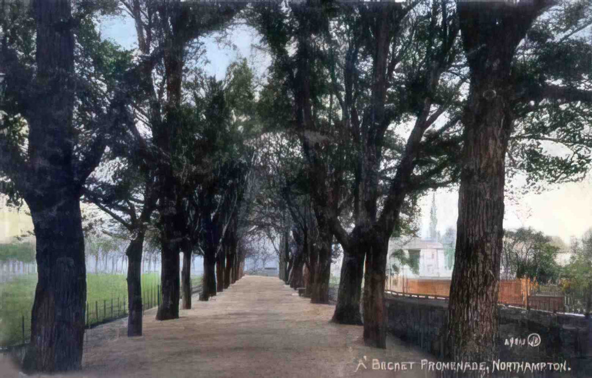 Northamptonshire Northampton A'Becket Promenade Vintage A4 Photo Print