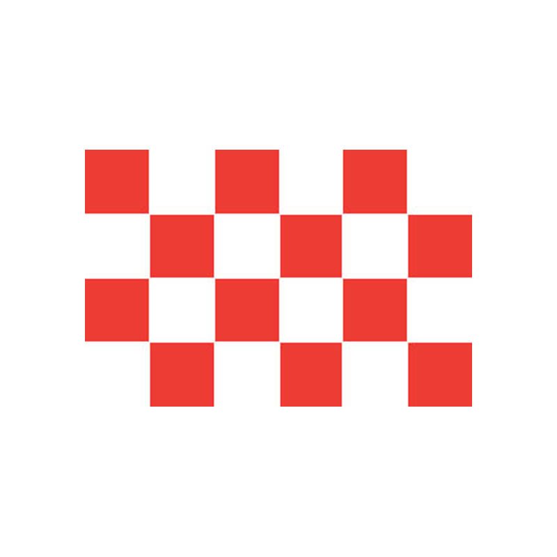 Northbrabant Prov Flag N5543 A4 Photo Print