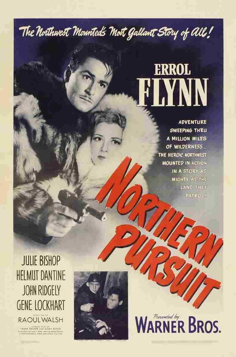 Northern Pursuit 01  film star poster A4 Photo Print