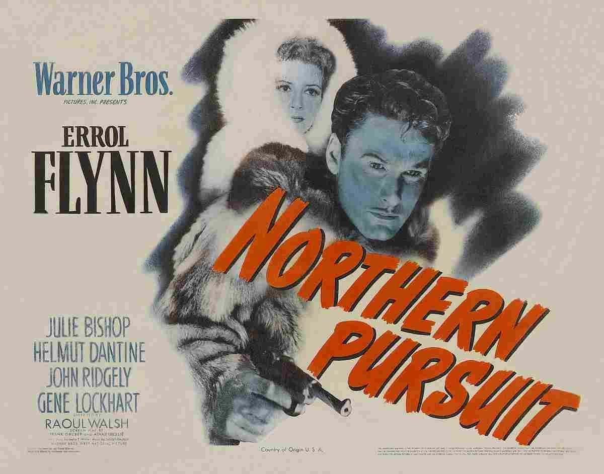 Northern Pursuit 02  film star poster A4 Photo Print
