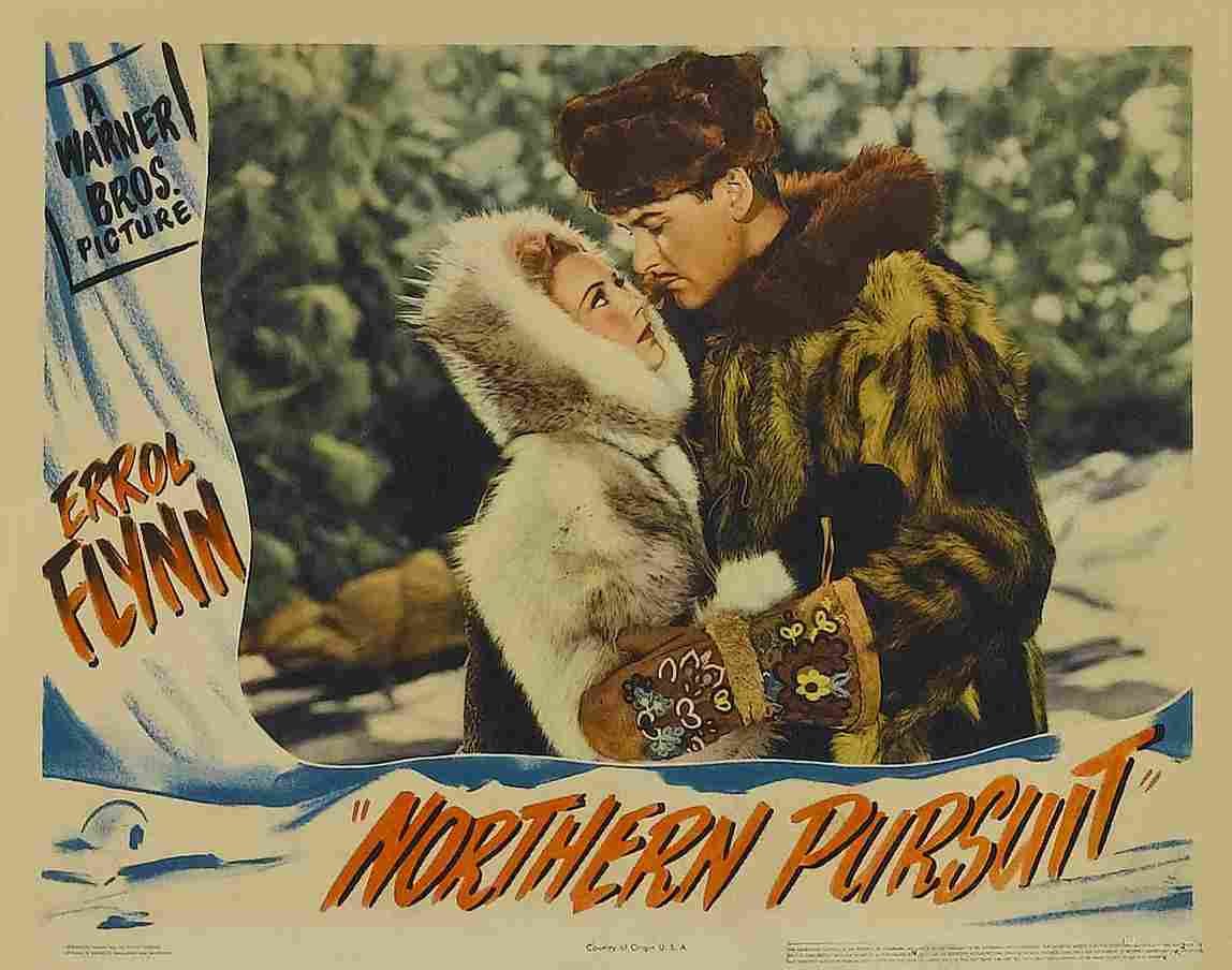 Northern Pursuit 03  film star poster A4 Photo Print