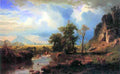 Northern fork of the Plate, Nebraska by Bierstadt A4 Photo Print