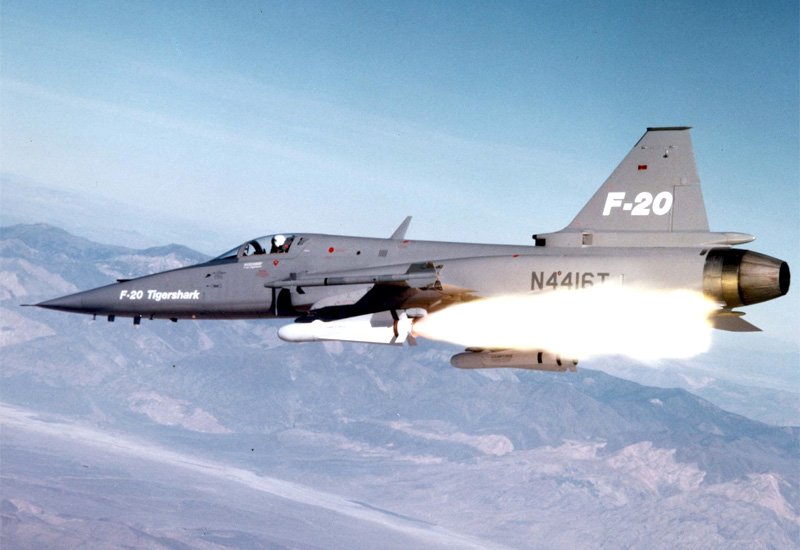 Northrop F20 Tigershark 2 A4 Photo Print